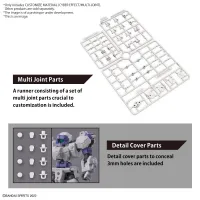 BANDAI HOBBY CUSTOMIZE MATERIAL (CYBER EFFECT/MULTI-JOINT) - 30 Minutes Label - photo 2