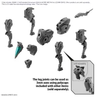 BANDAI HOBBY 30MM 1/144 Extended Armament Vehicle (HORSE MECHA Ver.) [DARK GRAY] - 30 Minutes Missions (30MM) - photo 7