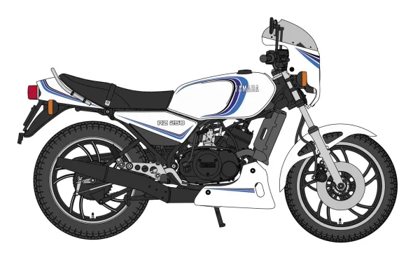 1/12  Yamaha RZ250 (4L3) w/Cowl (1982)