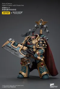 JOYTOY Sons of Horus Legion Praetor with Power Axe - Warhammer 40K - photo 6