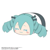 MAX LIMITED Hatsune miku×Cinnamoroll POTE KORO MASCOT 2 (6pc per box) - Hatsune Miku - photo 6