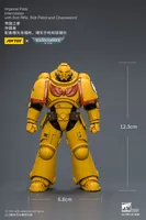 JOYTOY Imperial Fists Intercessor with Bolt Rifle, Bolt Pistol and Chainsword - Warhammer 40K - photo 16