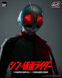 threezero SHIN MASKED RIDER - FigZero 1/6 Masked Rider No.2+1 (SHIN MASKED RIDER) - Kamen Rider: Masked Rider - photo 7
