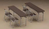 Hasegawa [FA02] 1:12 MEETING ROOM DESK & CHAIR - Scale Kits - photo 5