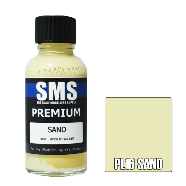 The Scale Modellers Supply (SMS) Premium SAND 30ml - Paints