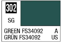 GSI Creos Mr. Color 302 Green FS34092 (Semi-Gloss/Aircraft) - Paints - photo 1