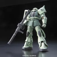 BANDAI HOBBY RG 1/144 #04 MS-06F Zaku II - Mobile Suit Gundam - photo 2