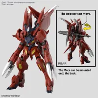 BANDAI HOBBY HG 1/144 GUNDAM AMAZING BARBATOS LUPUS - Gundam Build Fighters / Try - photo 2