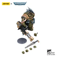 JOYTOY Death Guard Blightlord Terminator 1 with Reaper Autocannon and Bubotic Blades - Warhammer 40K - photo 14