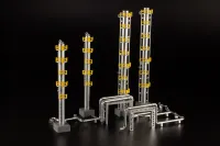 1/150 scale structure kit (Fractionating columns)