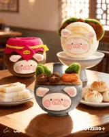 TOYZEROPLUS LuLu the Piggy Lu's Table - Food Hunter Series Plush Keychain Blindbox - LuLu The Piggy - photo 12