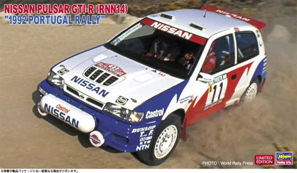 1/24 NISSAN PULSAR GTI-R (RNN14) 1992 PORTUGAL RALLY