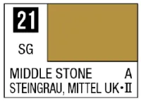 GSI Creos Mr. Color 21 - Middle Stone (Semi-Gloss/Aircraft) - Paints - photo 1