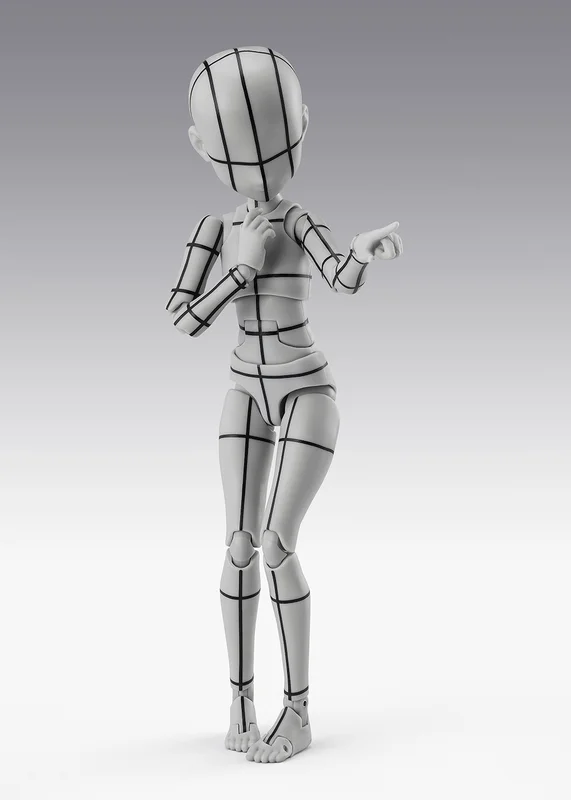 BODY-CHAN -KEN SUGIMORI- Edition -WIREFRAME-(Gray Color Ver.)
