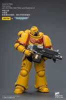 JOYTOY Imperial Fists Intercessor with Bolt Rifle, Bolt Pistol and Chainsword - Warhammer 40K - photo 18