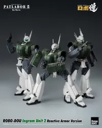 threezero Patlabor 2: The Movie - ROBO-DOU Ingram Unit 2 Reactive Armor Version - Mobile Police Patlabor - photo 10