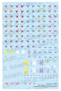 KOTOBUKIYA MEGAMI DEVICE M.S.G PUNI☆MOFU TU EYE DECAL SET - Megami Device - photo 1