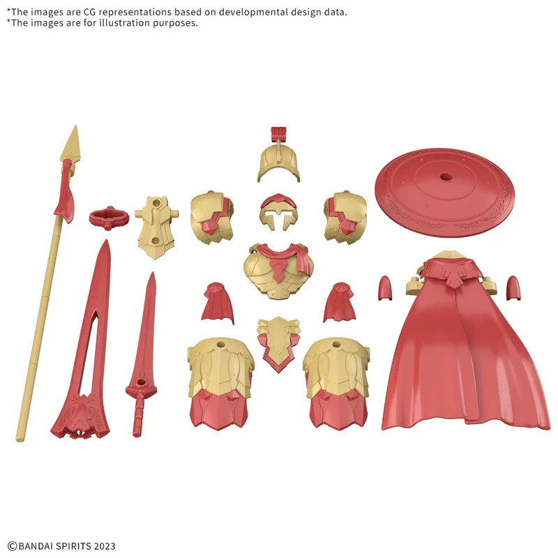 BANDAI HOBBY 30MF CLASS UP ARMOR LIBER GLADIATOR - 30 Minutes Fantasy (30MF)