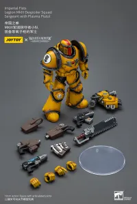 JOYTOY Imperial Fists Legion MkIII Despoiler Squad Sergeant with Plasma Pistol - Warhammer 40K - photo 2