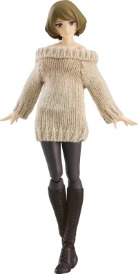 GOOD SMILE COMPANY figma Female Body (Chiaki) with Off-the-Shoulder Sweater Dress - Action Figures - photo 2