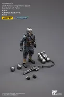JOYTOY Astra Militarum Death Korps of Krieg Veteran Squad Guardsman with Flamer - Warhammer 40K - photo 7