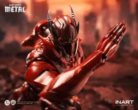 Queen Studios INART Action - Dark Nights: Metal - Batman: The Red Death Action Figure - DC Comics - photo 4