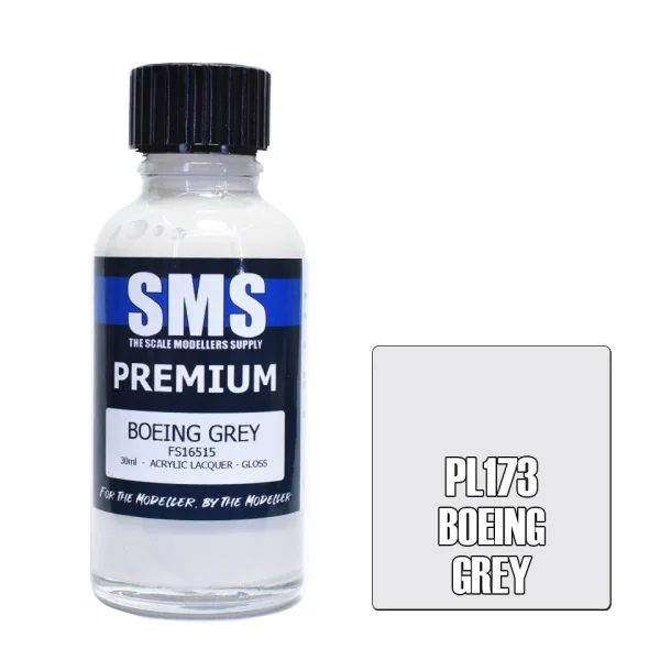 The Scale Modellers Supply (SMS) Premium BOEING GREY FS16515 30ml - Paints