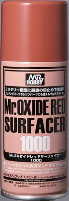GSI Creos Mr Oxide Red Surfacer Spray 1000 - Paints - photo 1