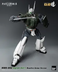 threezero Patlabor 2: The Movie - ROBO-DOU Ingram Unit 1 Reactive Armor Version - Mobile Police Patlabor - photo 6