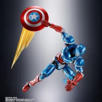 TAMASHII NATIONS Captain America (Tech-On Avengers) Tech-On Avengers, Bandai Spirits S.H.Figuarts - Marvel - photo 6
