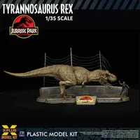 X-PLUS 1/35 Scale Plastic Model Kit Jurassic Park Tyrannosaurus rex - Jurassic Park - photo 6