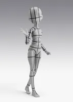 TAMASHII NATIONS BODY-CHAN -KEN SUGIMORI- Edition -WIREFRAME-(Gray Color Ver.) - Action Figures - photo 5