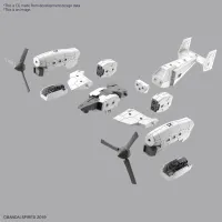 BANDAI HOBBY 30MM 1/144 Extended Armament Vehicle (TILT ROTOR Ver.) - 30 Minutes Missions (30MM) - photo 7
