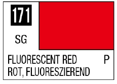 GSI Creos Mr. Color 171 - Fluorescent Red (Gloss/Primary) - Paints