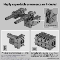 BANDAI HOBBY CUSTOMIZE WEAPONS (HEAVY WEAPON 1) - 30 Minutes Label - photo 7