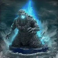 BANDAI GODZILLA MINUS ONE ART VIGNETTE GODZILLA(2023) Atomic Breath Image ver. - Godzilla - photo 5