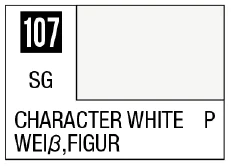 GSI Creos Mr Color Spray - S107 Character White (Semi-Gloss/Primary) - Paints
