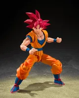 TAMASHII NATIONS SUPER SAIYAN GOD SON GOKU 〈GOD AURA〉 "DRAGON BALL" - Dragon Ball Super - photo 2