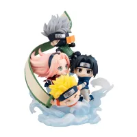 MegaHouse FigUnity NARUTO Shippuden Gather here, Team 7！【with gift】 - NARUTO - photo 6