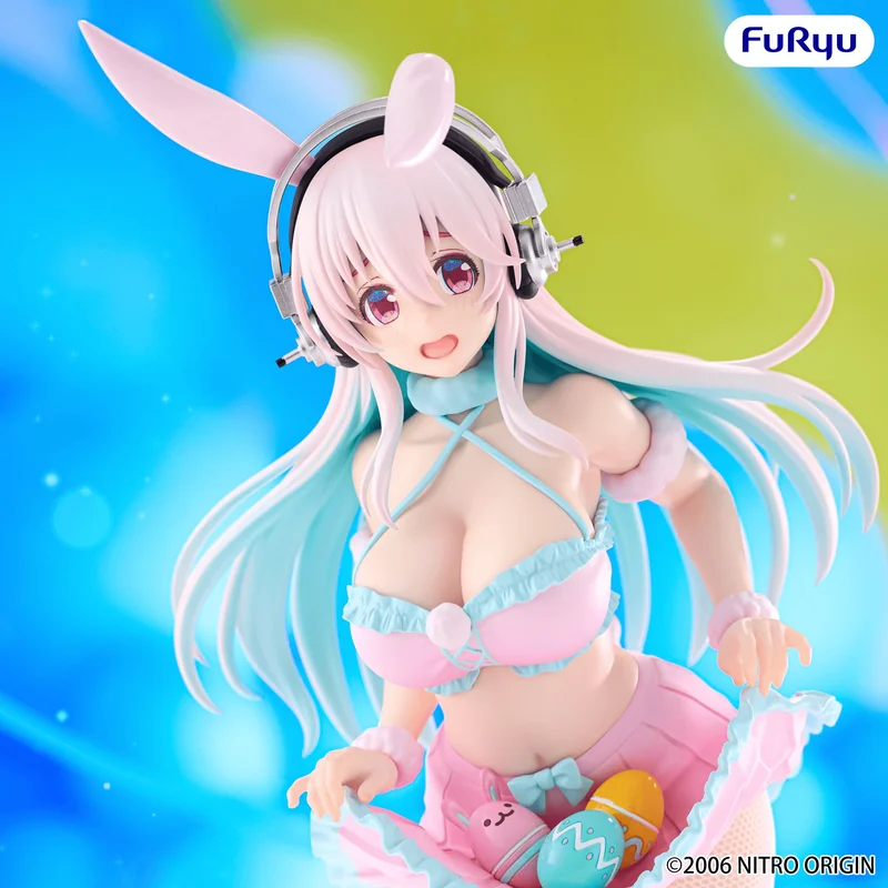 FuRyu SUPER SONICO BiCute Bunnies Figure -Pastel Easter ver.- - SUPER SONICO