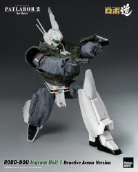 threezero Patlabor 2: The Movie - ROBO-DOU Ingram Unit 1 Reactive Armor Version - Mobile Police Patlabor - photo 8