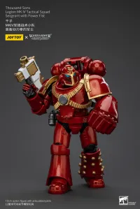 JOYTOY Thousand Sons Legion MK IV Tactical Squad Sergeant with Power Fist - Warhammer 40K - photo 8