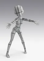 TAMASHII NATIONS BODY-CHAN -KEN SUGIMORI- Edition -WIREFRAME-(Gray Color Ver.) - Action Figures - photo 6