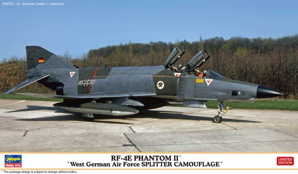 1/72  RF-4E PHANTOM II "West German Air Force SPLITTER CAMOUFLAGE"