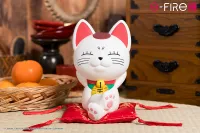 SEGA TV Anime DAN DA DAN PVC Piggy Bank Figure Turbo Granny (Beckoning cat) - Dandadan - photo 1