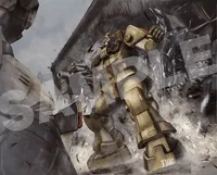 Max Factory COMBAT ARMORS MAX 09: 1/72nd Scale Abitate T10C Block Head X-Nebula - Fang of the Sun Dougram - photo 9
