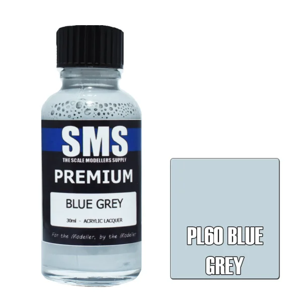 The Scale Modellers Supply (SMS) Premium BLUE GREY FS35237 30ml - Paints