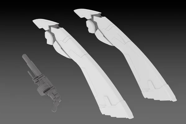 PLUM PMOA X-4+ (PD-802) Armored Infantry Weapon Set 1 [Angel Wing & M51 Grenade] - POWERDoLLS
