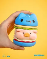 TOYZEROPLUS LuLu the Piggy x Capoo - LuLuBurger (Lu-Special) - LuLu The Piggy - photo 6