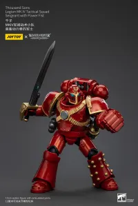 JOYTOY Thousand Sons Legion MK IV Tactical Squad Sergeant with Power Fist - Warhammer 40K - photo 7